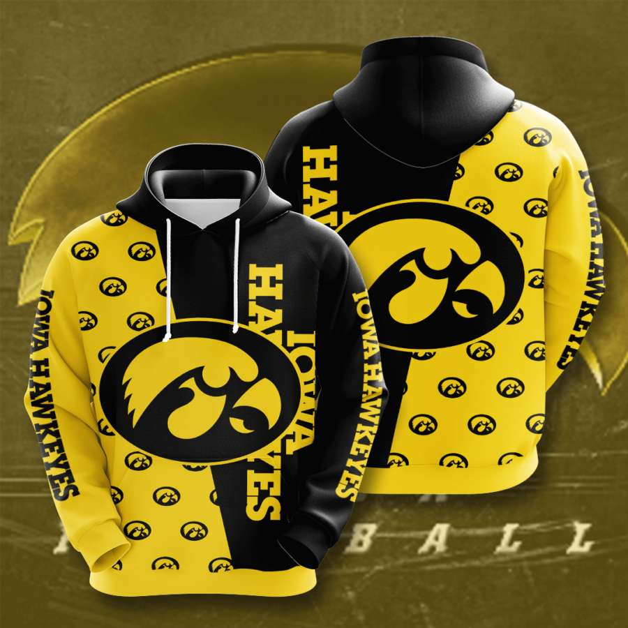 Iowa Custom Hoodie 3D