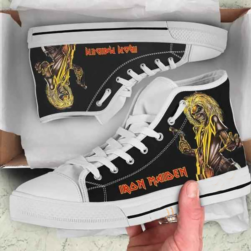 Iron Maiden High Top Shoes