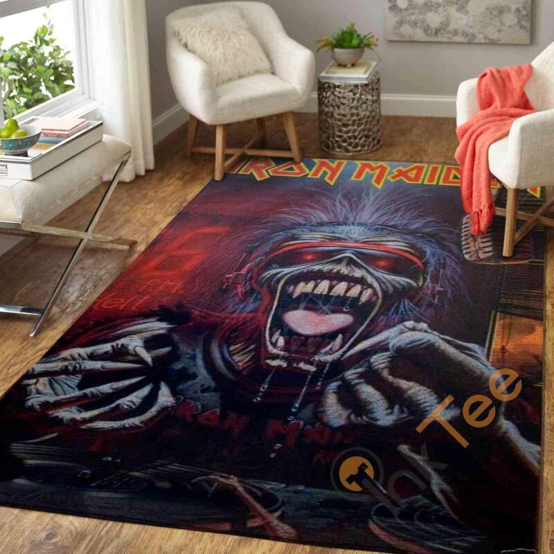 Iron Maiden Area Rug 1 Iron Maiden Area Rug