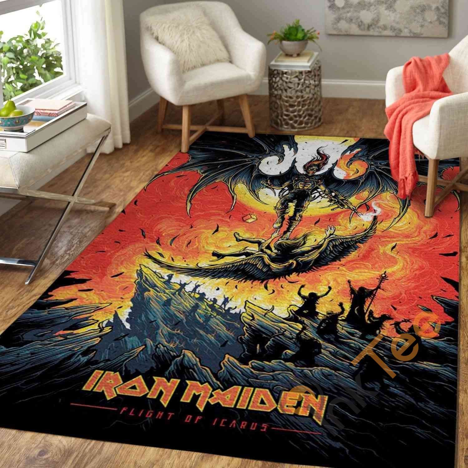Iron Maiden Area Rug 1 Iron Maiden Area Rug