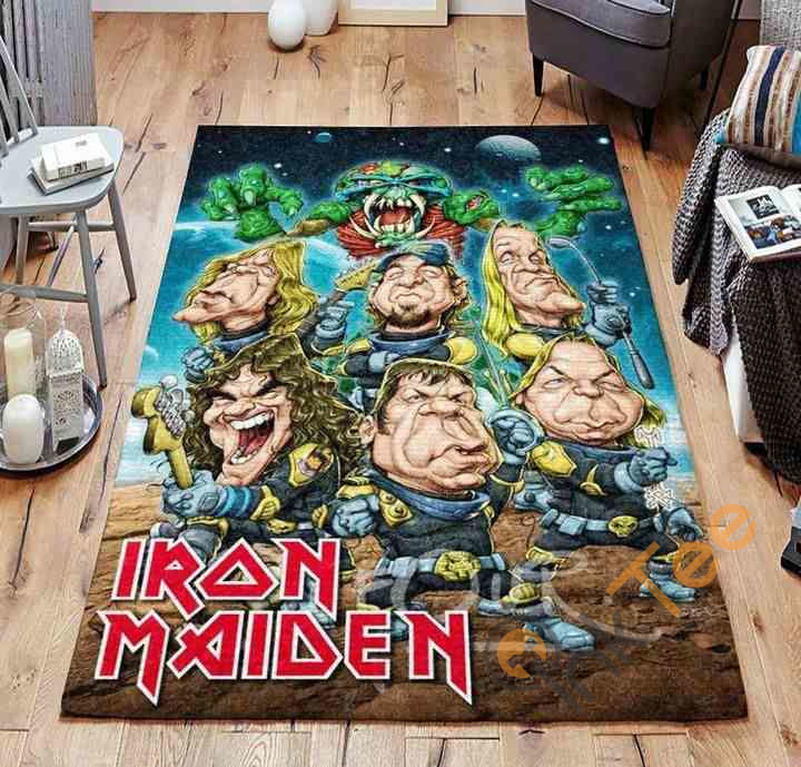 Iron Maiden Area Rug 2 Iron Maiden Area Rug