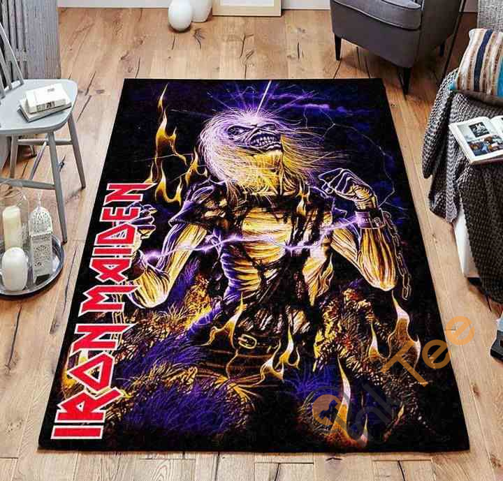 Iron Maiden Area Rug 1 Iron Maiden Area Rug