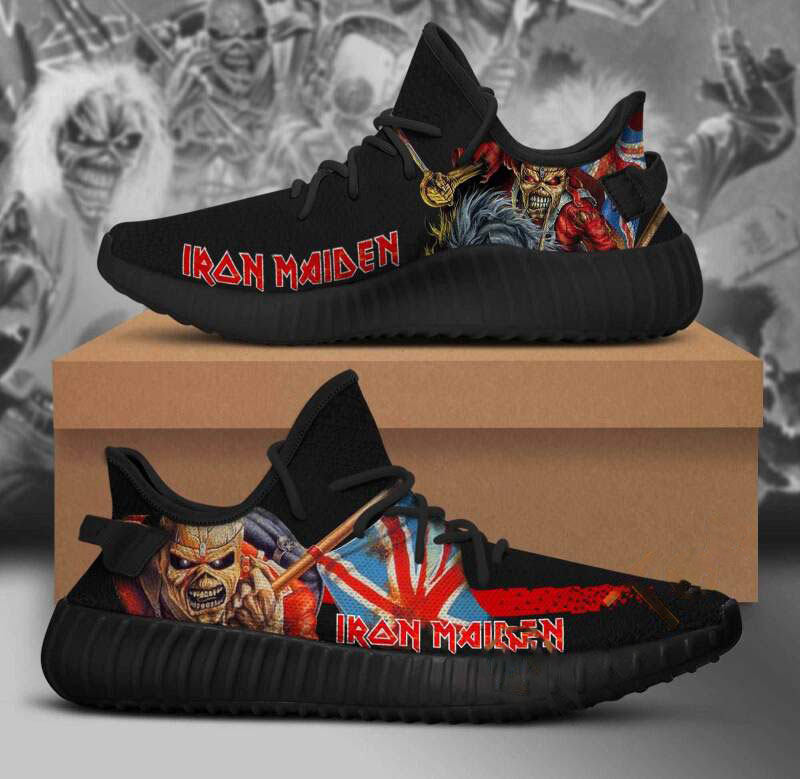 Iron Maiden Band Yeezy Boost
