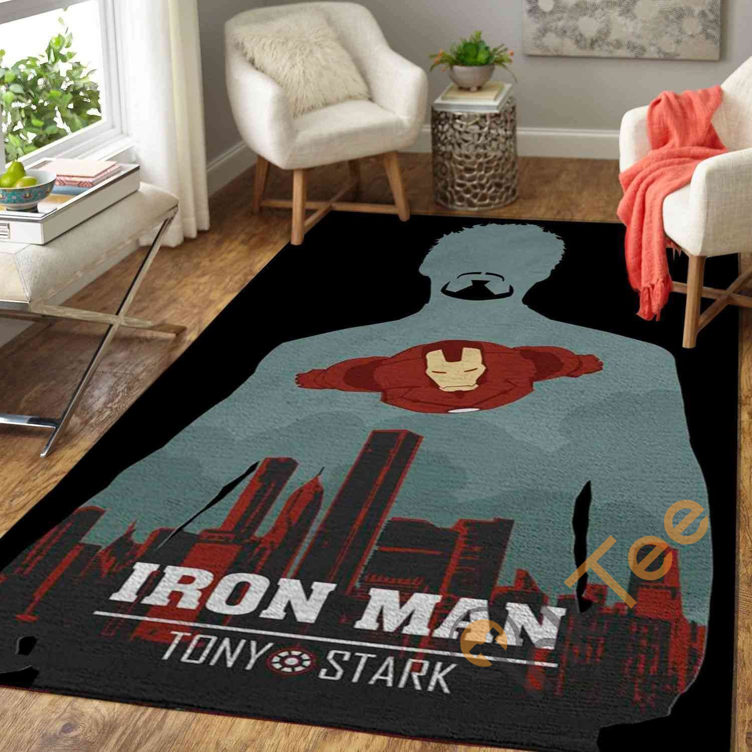 Iron Man Area Rug