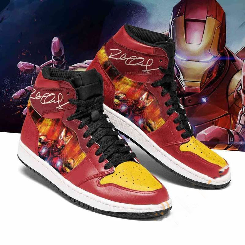 Iron Man Marvel Custom Air Jordan Shoes 2 Iron Man Marvel Custom Air Jordan Shoes