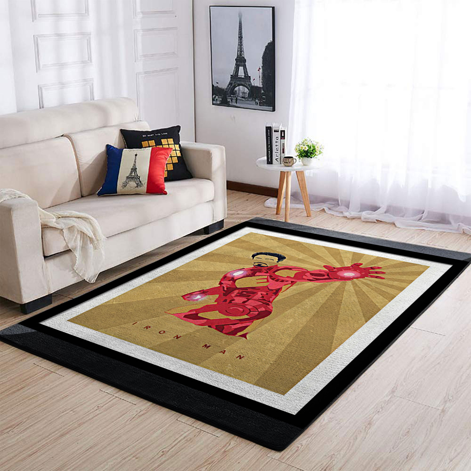 Iron Man The Avengers Tony Stark Robert Downey Jr Rug