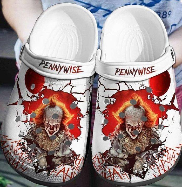 It Pennywise Crocs Clog Shoes