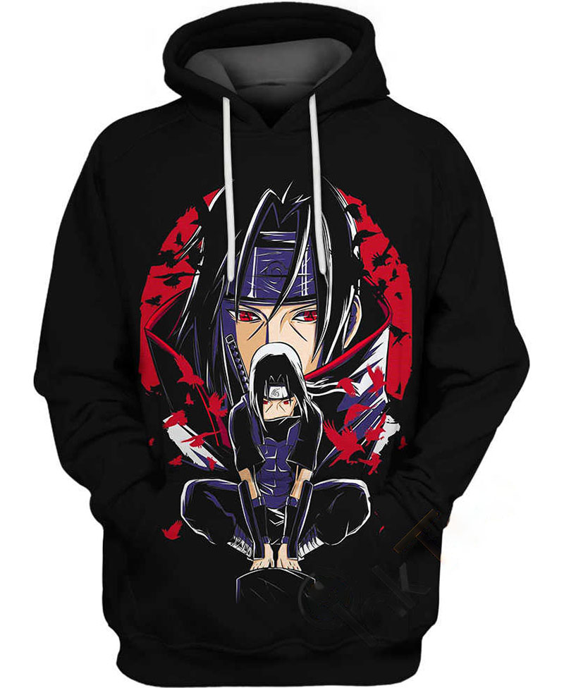 Itachi Anbu Hoodie 3D