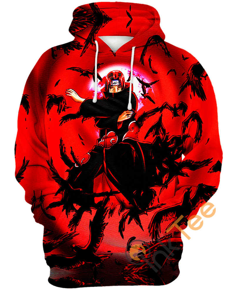 Itachi Flock Of Crows Hoodie 3D