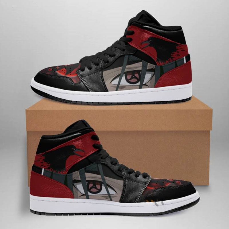 Itachi Sharingan Custom Air Jordan Shoes 5 Itachi Sharingan Custom Air Jordan Shoes