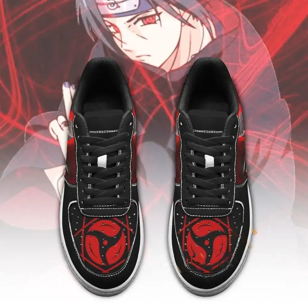 Itachi Sharingan Eyes Naruto Anime Amazon Nike Air Force Shoes