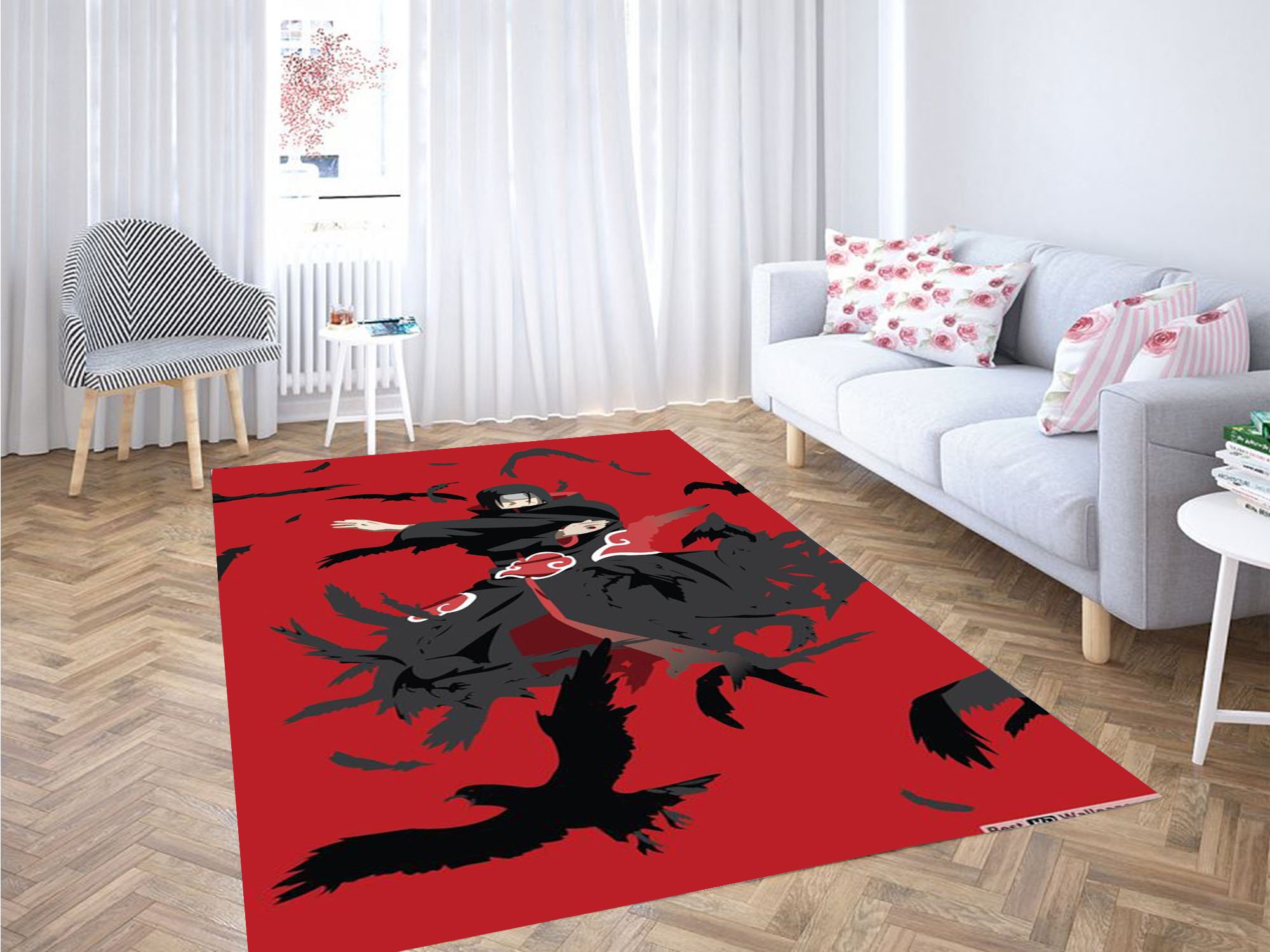 Itachi Uchiha Wallpaper Carpet Rug