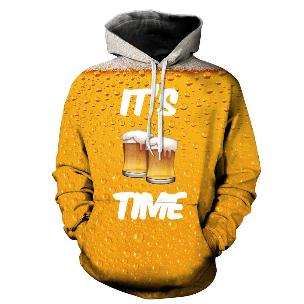 It's Beer Time Funnys Hoodie 3D 2 It’s Beer Time Funnys Hoodie 3D