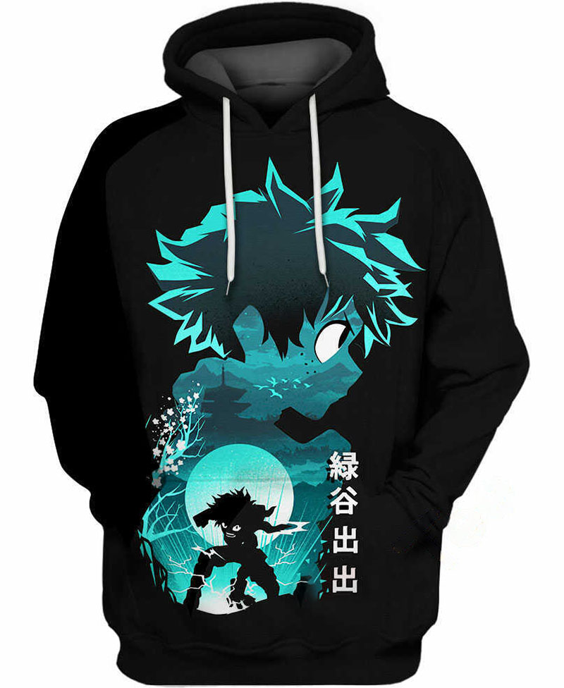 Izuku Midoriya Hoodie 3D