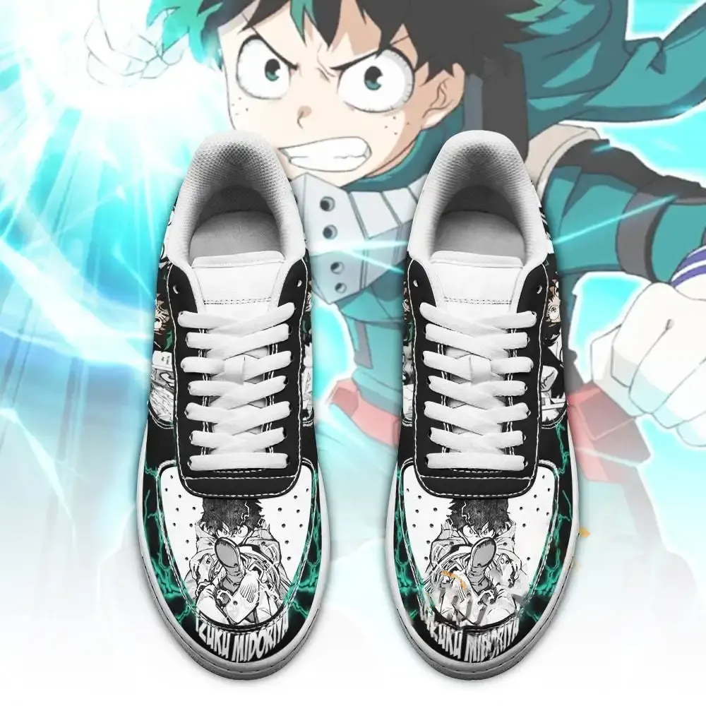 Izuku Midoriya Deku Custom Nike Air Force Shoes