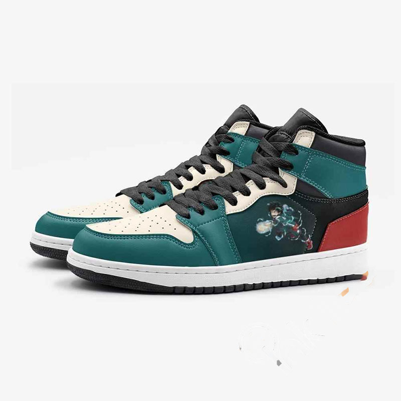 Izuku Midoriya My Hero Academia Custom Air Jordan Shoes