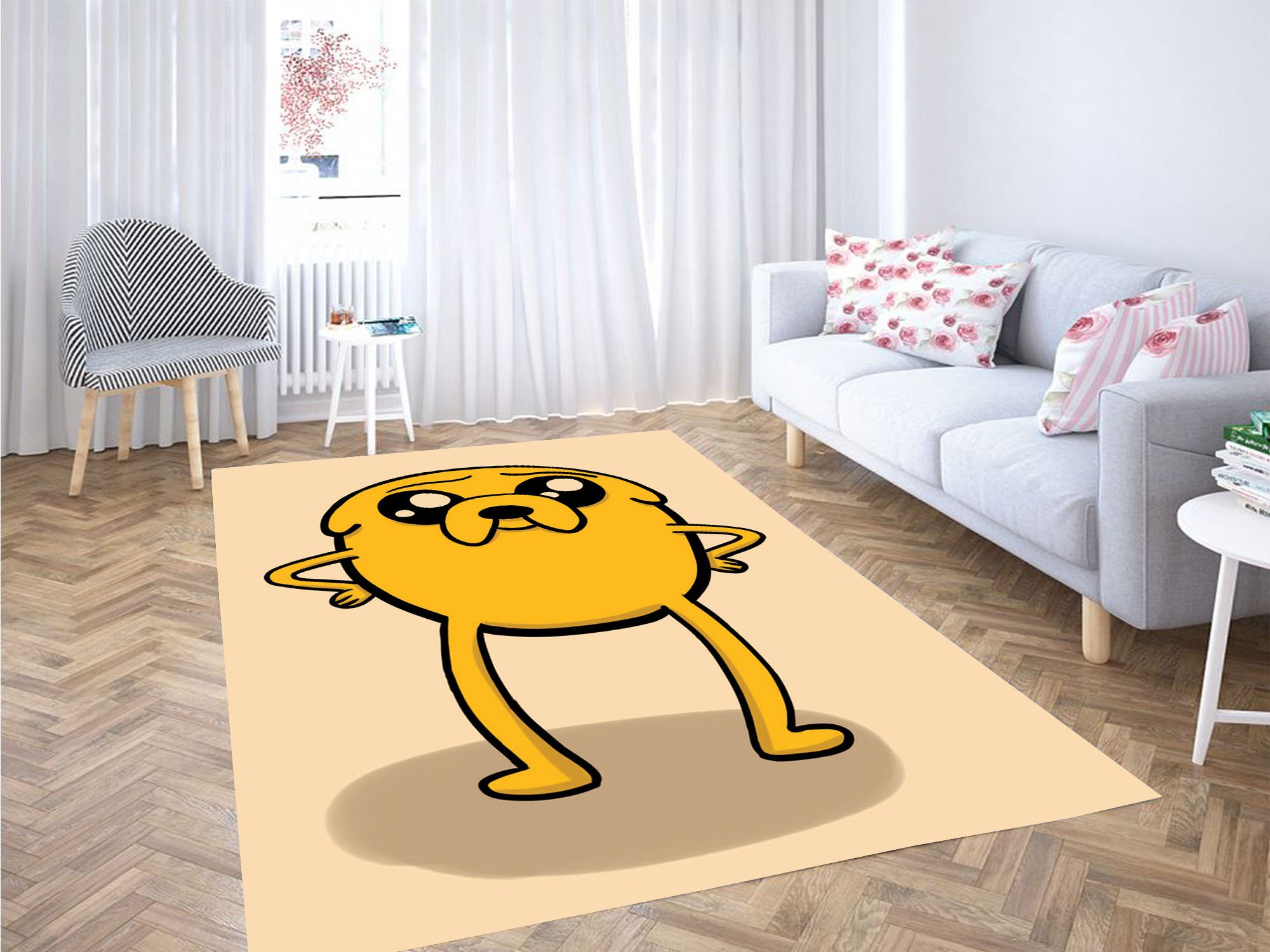 Jack Look Very Cute Adventure Time Carpet Rug