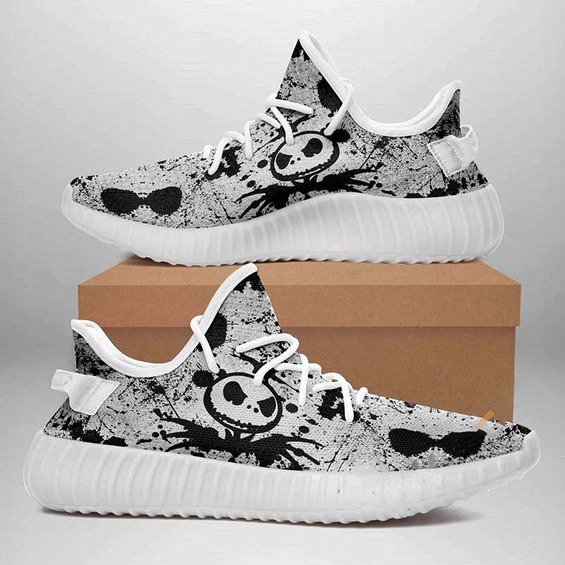 Jack Skellington Bw Yeezy Boost