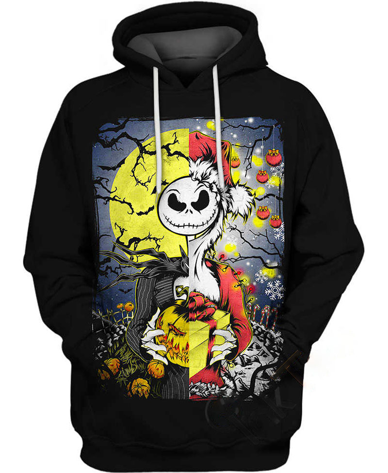 Jack Skellington Christmas Hoodie 3D