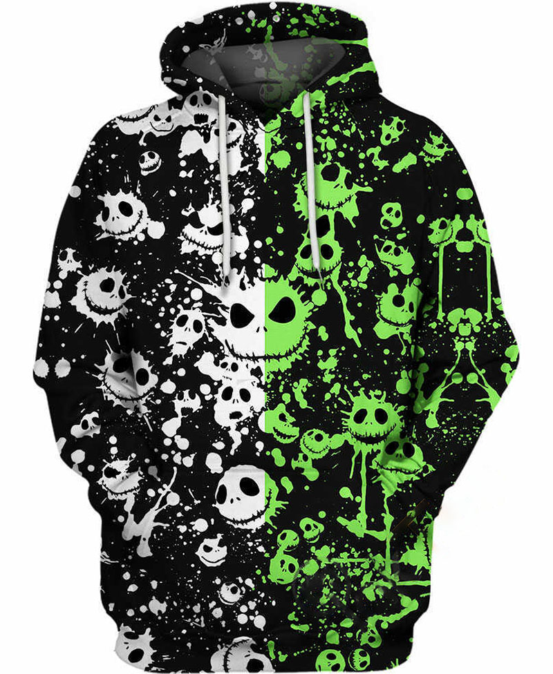 Jack Skellington King Of Halloween Hoodie 3D