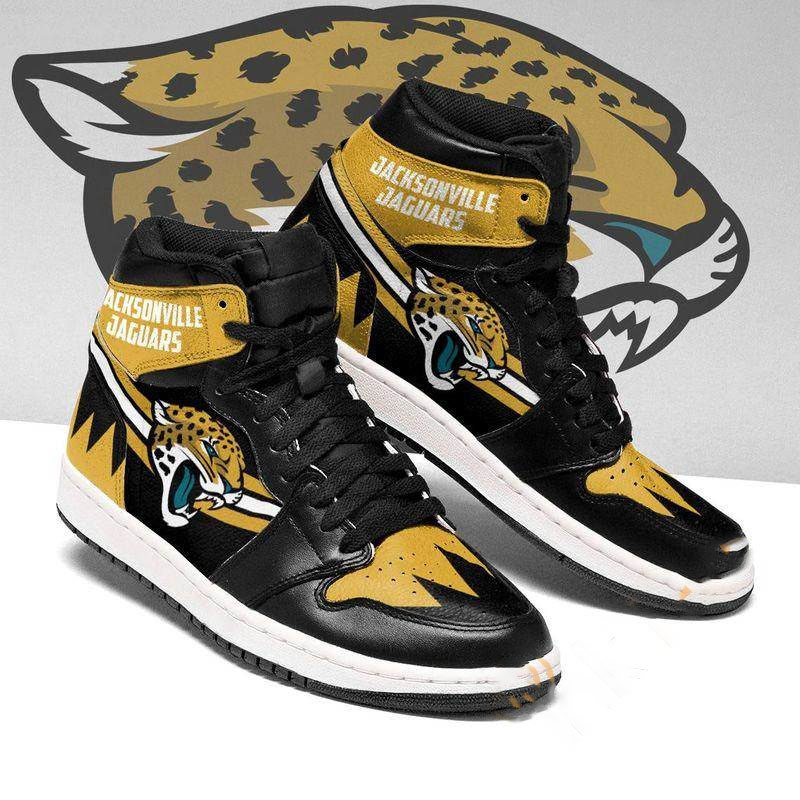 Jacksonville Jaguars Custom Sneaker Air Jordan Shoes 14 Jacksonville Jaguars Custom Sneaker Air Jordan Shoes
