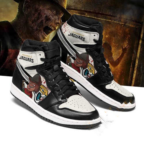 Jacksonville Jaguars Horror Custom Air Jordan Shoes