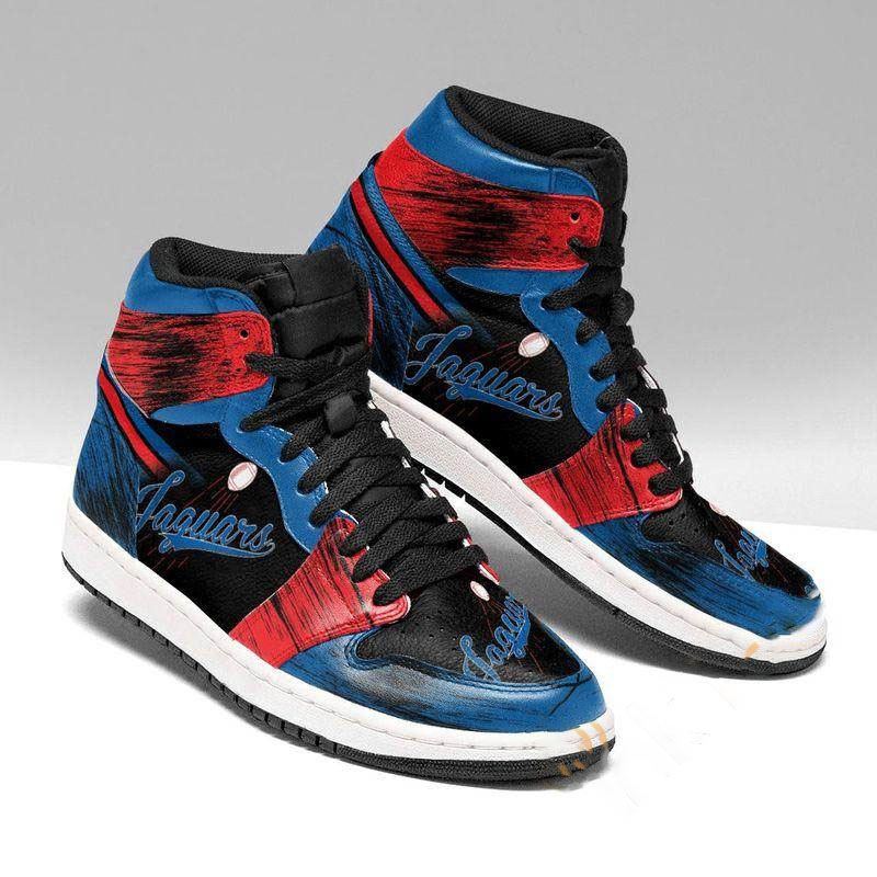 Jacksonville Jaguars Los Angeles Dodgers Custom Sneaker Air Jordan Shoes