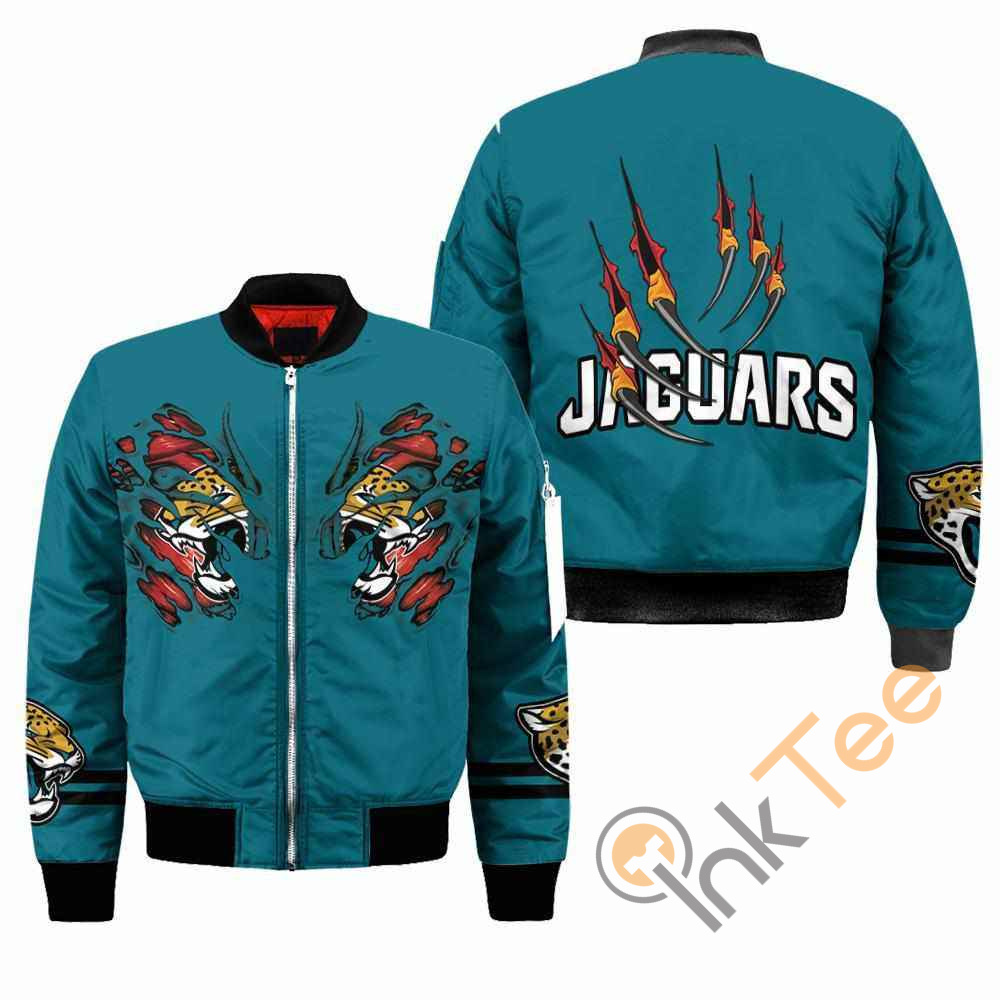 3D Jacksonville Jaguars NFL Claws Apparel Best Christmas Gift For Fans Bomber Jacket 1 3D Jacksonville Jaguars NFL Claws Apparel Best Christmas Gift For Fans Bomber Jacket