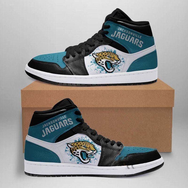 Jacksonville Jaguars Nfl Custom Air Jordan Shoes