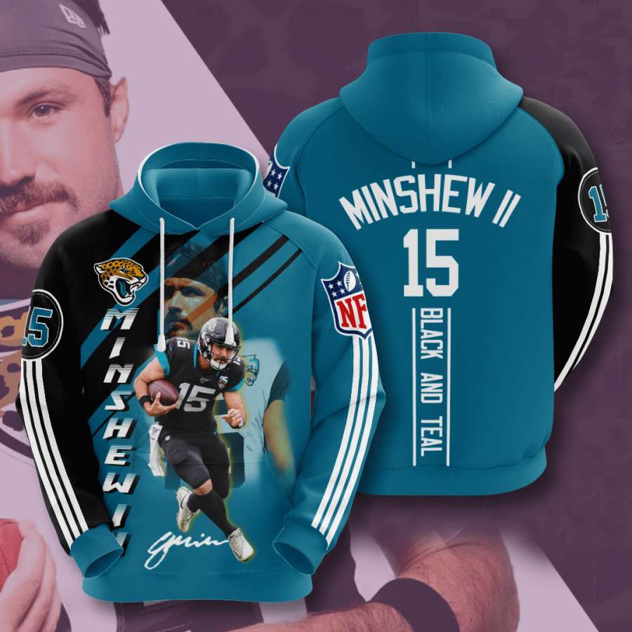Jacksonville Jaguars Custom Hoodie 3D 10 Jacksonville Jaguars Custom Hoodie 3D