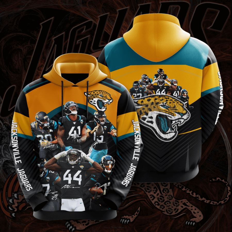 Jacksonville Jaguars Custom Hoodie 3D