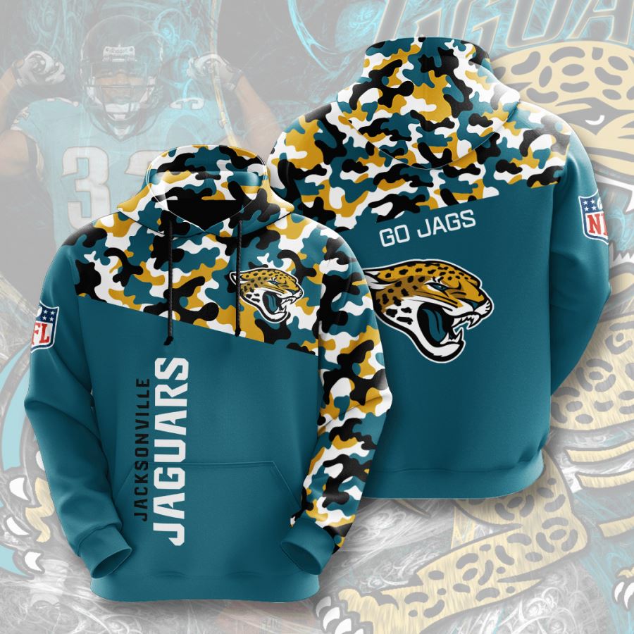 Jacksonville Jaguars Custom Hoodie 3D