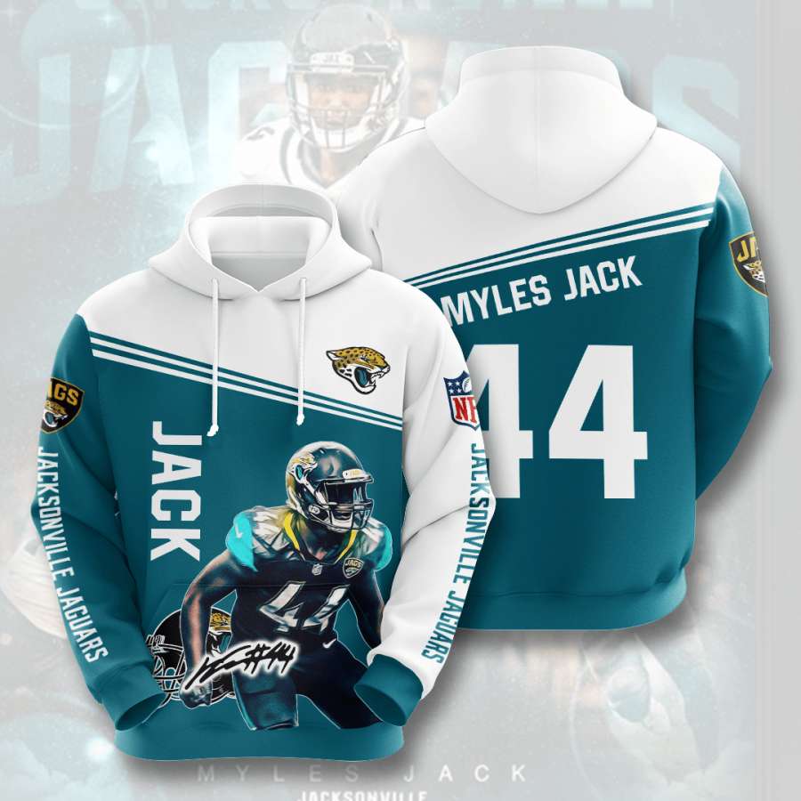 Jacksonville Jaguars Custom Hoodie 3D