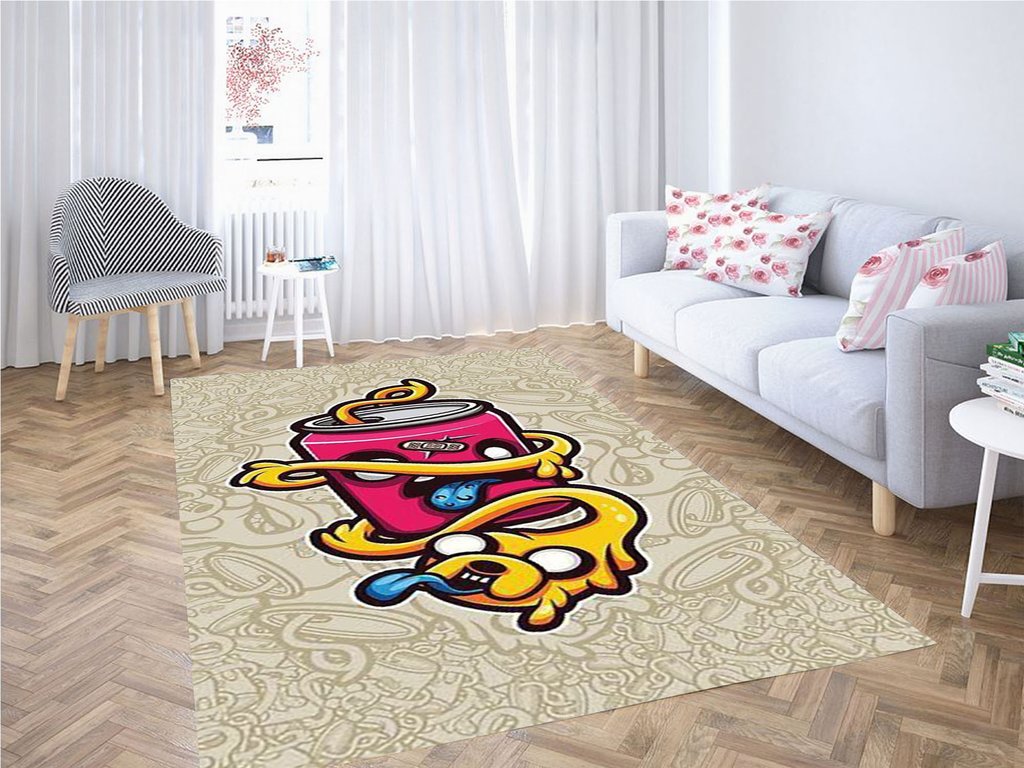 Jake The Dog Wallpaper Living Room Modern Carpet Rug 4 Jake The Dog Wallpaper Living Room Modern Carpet Rug