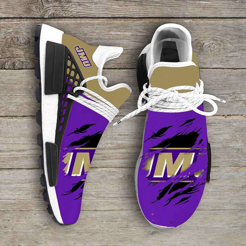 James Madison Dukes Ncaa NMD Human Shoes