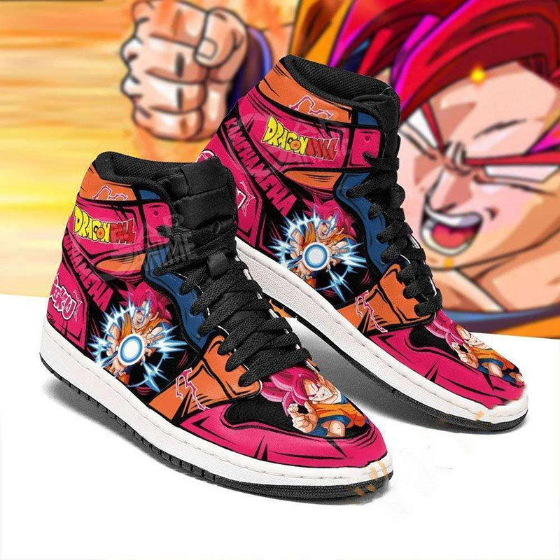 Japan Pink Dragon Anime Fan Gift Japanese Pattern Custom Air Jordan Shoes
