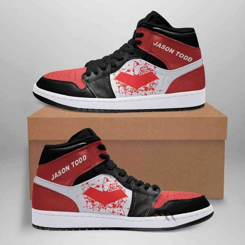 Jason Todd Dc Comics Custom Air Jordan Shoes