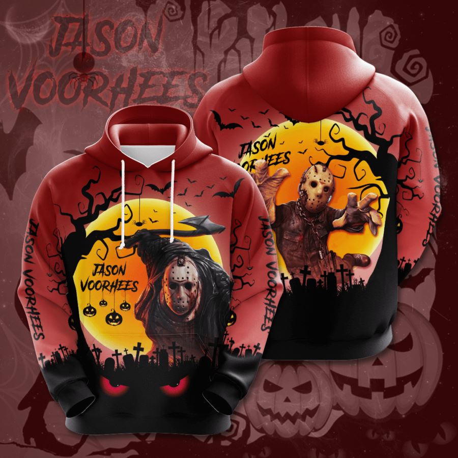 Jason Voorhees Custom Hoodie 3D 7 Jason Voorhees Custom Hoodie 3D