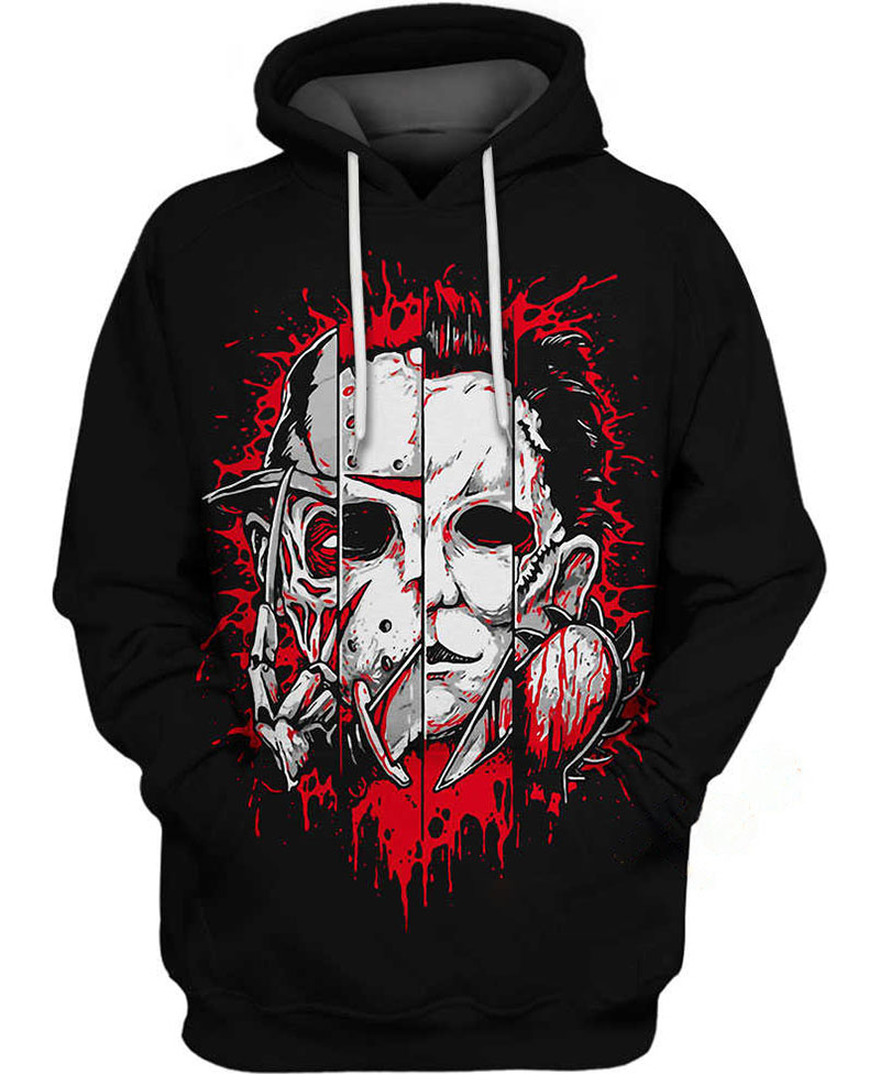Jason Vs Freddy Hoodie 3D
