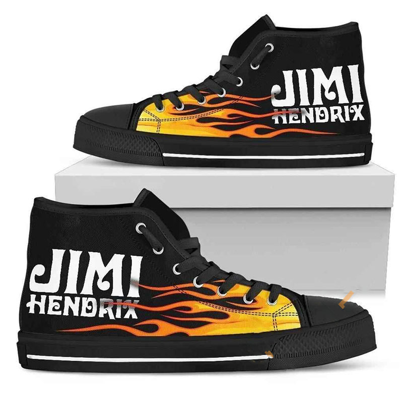Jimi Hendrix High Top Shoes 4 Jimi Hendrix High Top Shoes