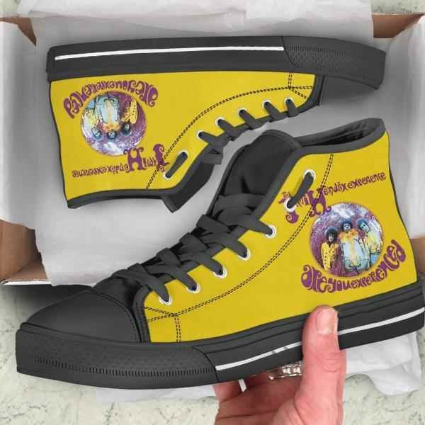 Jimi Hendrix High Top Shoes