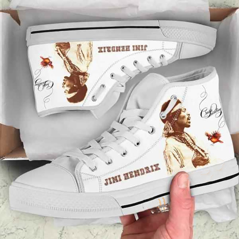 Jimi Hendrix High Top Shoes