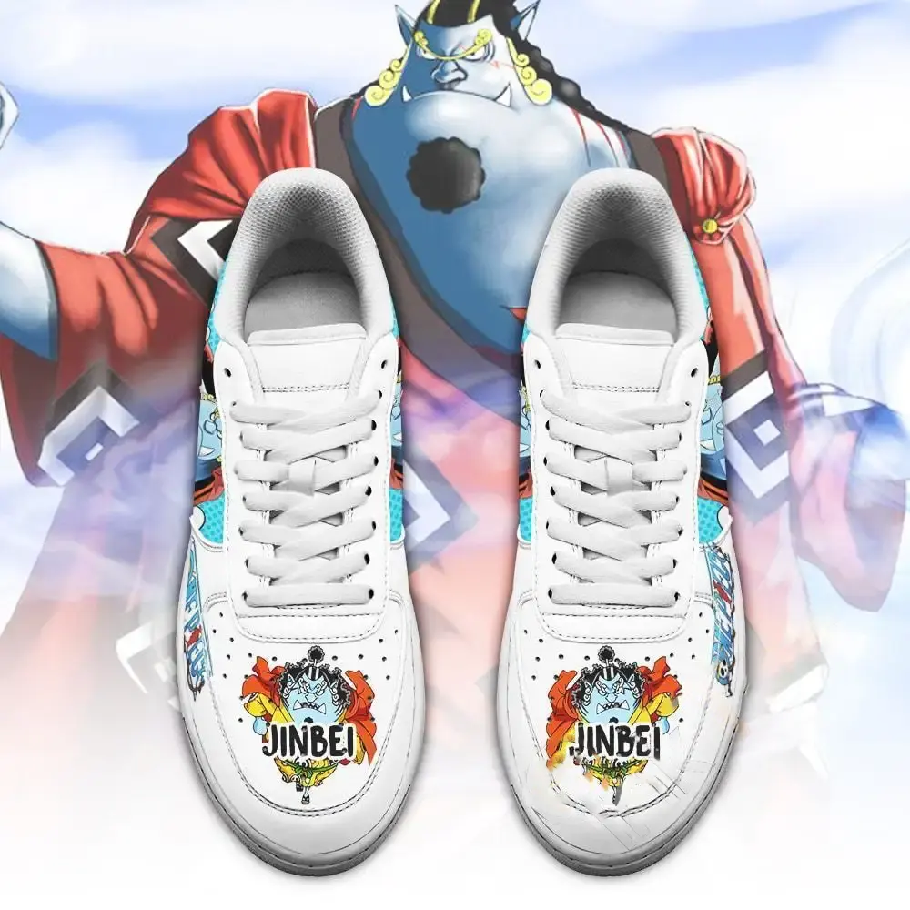 Jinbei Custom One Piece Anime Fan Amazon Nike Air Force Shoes 6 Jinbei Custom One Piece Anime Fan Amazon Nike Air Force Shoes