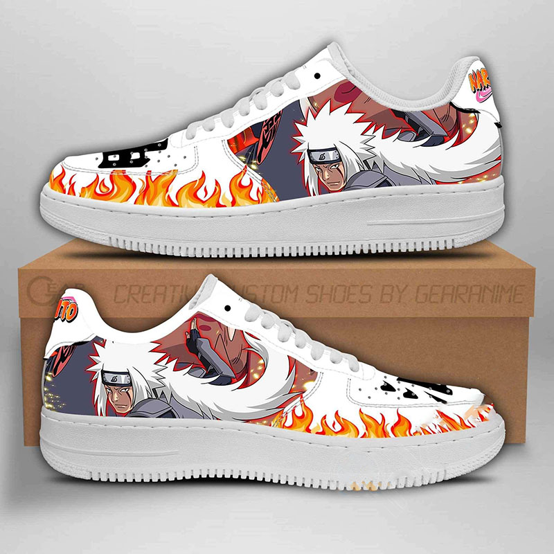 Jiraiya Symbol Naruto Anime Nike Air Force Shoes