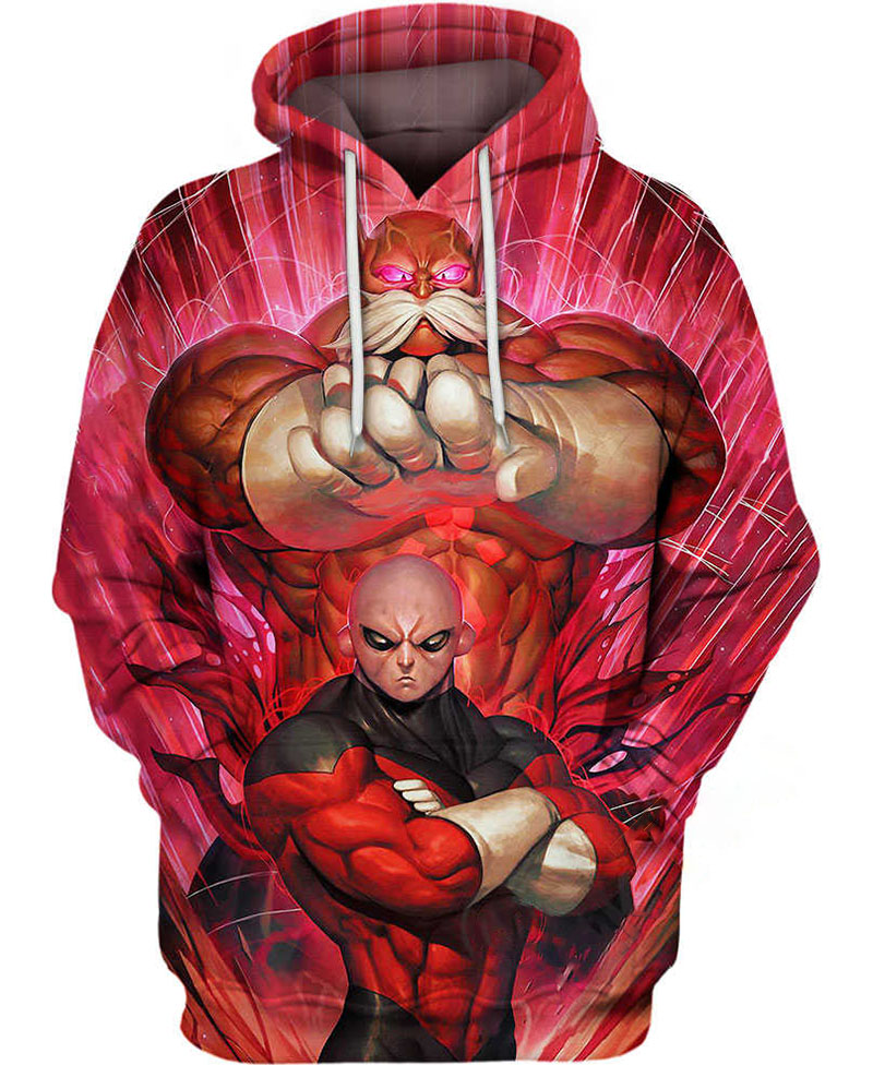 Jiren And Toppo Hoodie 3D