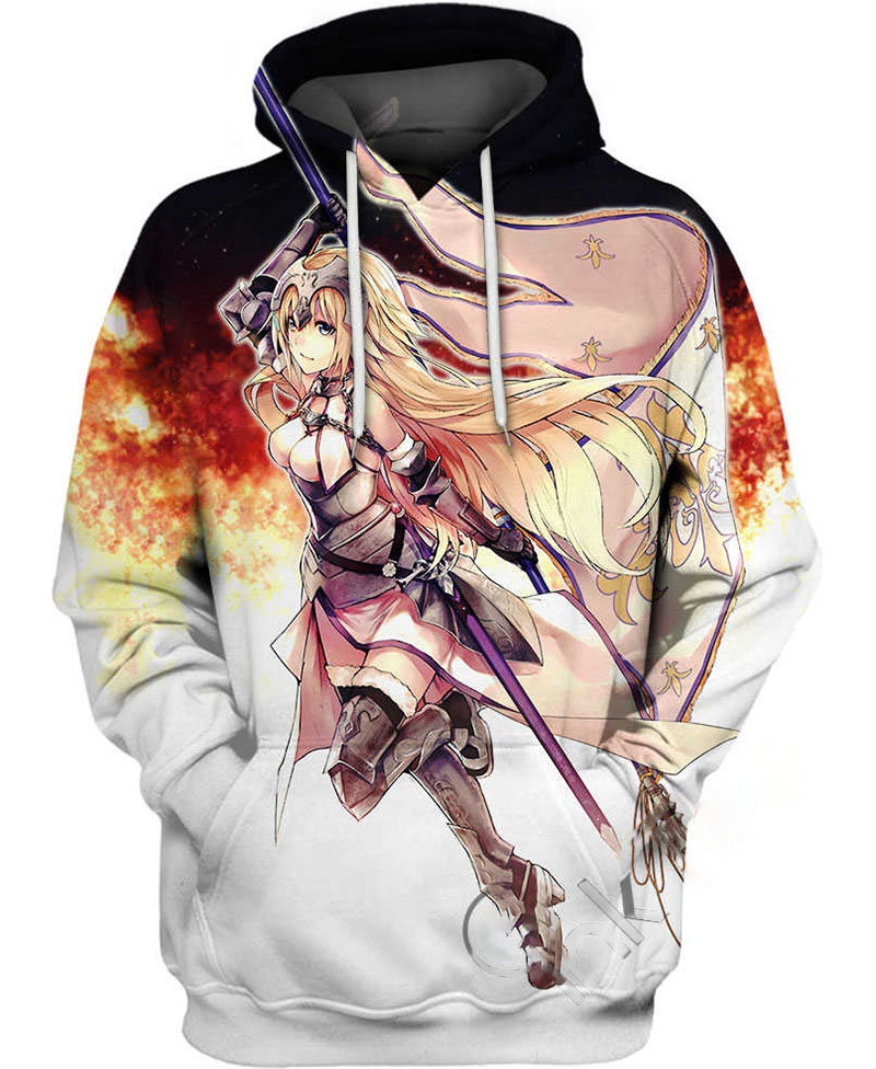 Joan Of Arc Hoodie 3D