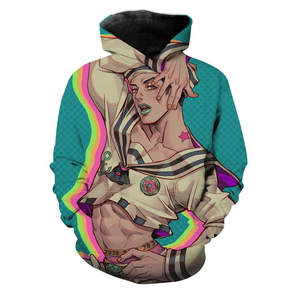 Jojo’s Bizarre Adventure Epic Anime Jojo Hoodie 3D