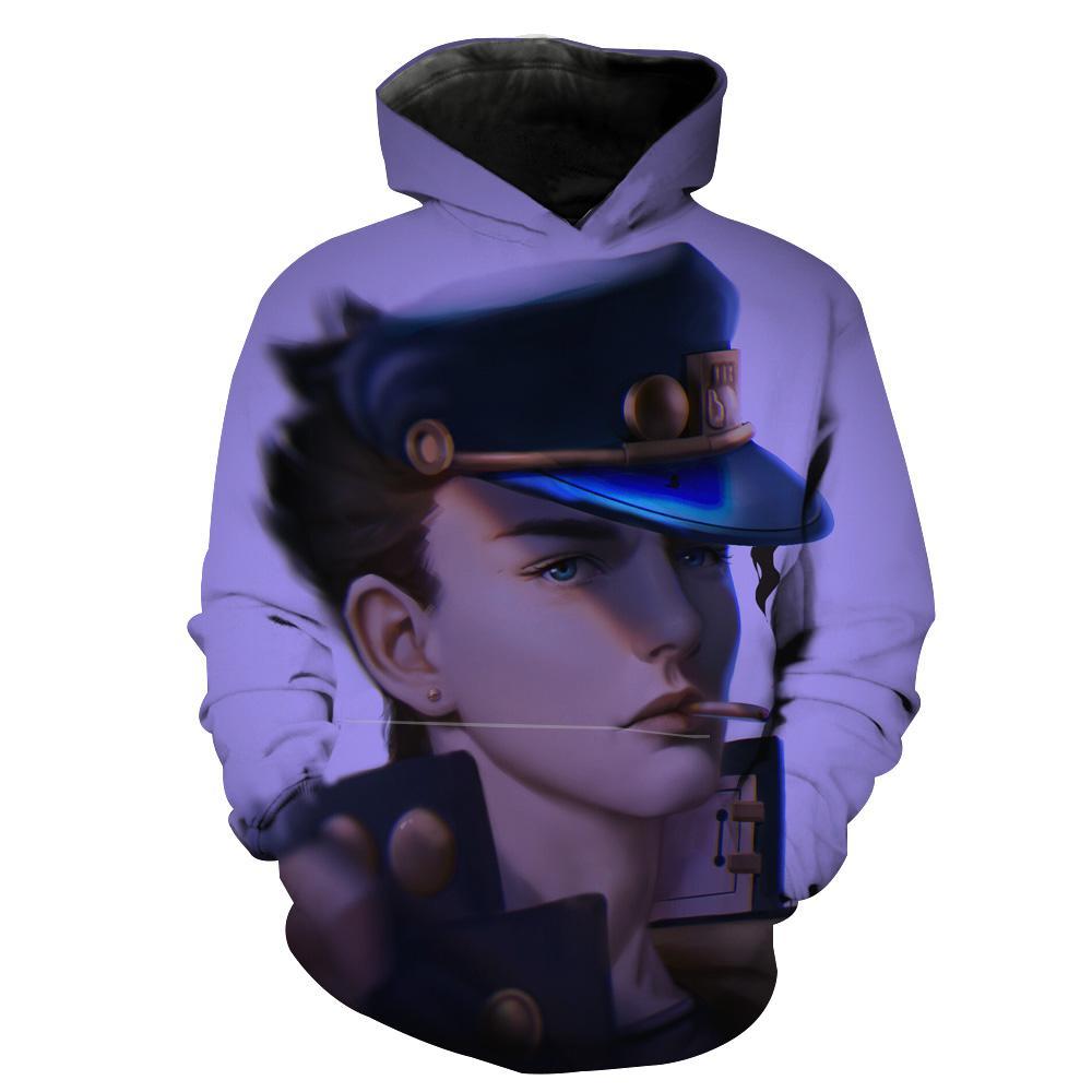 Jojo’s Bizarre Adventure Jotaro Hoodie 3D