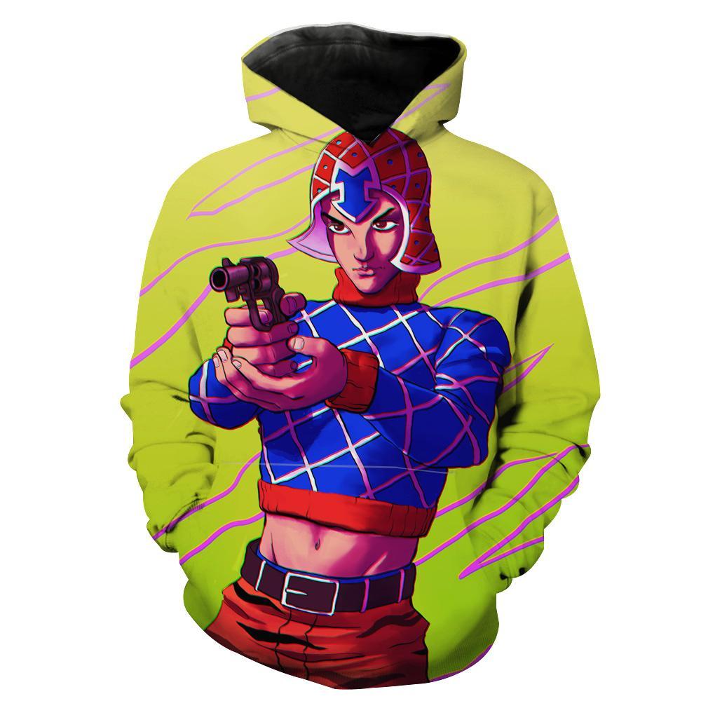 Jojo’s Bizarre Adventure Misita Hoodie 3D