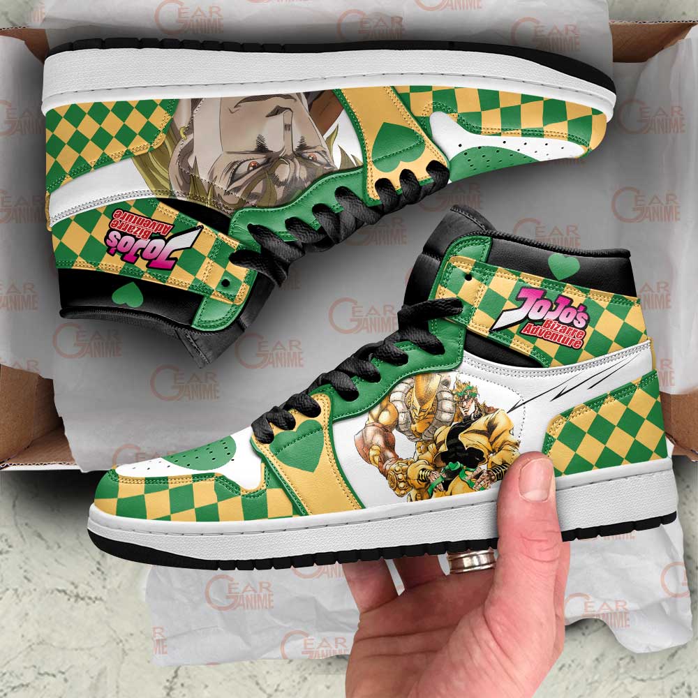 Jojo’s Bizarre Adventure Sneakers Dio Brando Anime Air Jordan Shoes